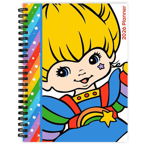 2026 Rainbow Brite Medium Weekly Monthly Planner by , 9798889614128