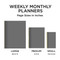 2026 Rainbow Brite Medium Weekly Monthly Planner by , 9798889614128