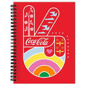 2026 Coca-Cola Medium Weekly Monthly Planner by , 9798889616078