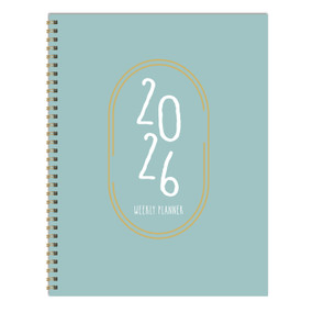 2026 Robin's Egg Large Weekly Monthly Planner by , 9798889614388
