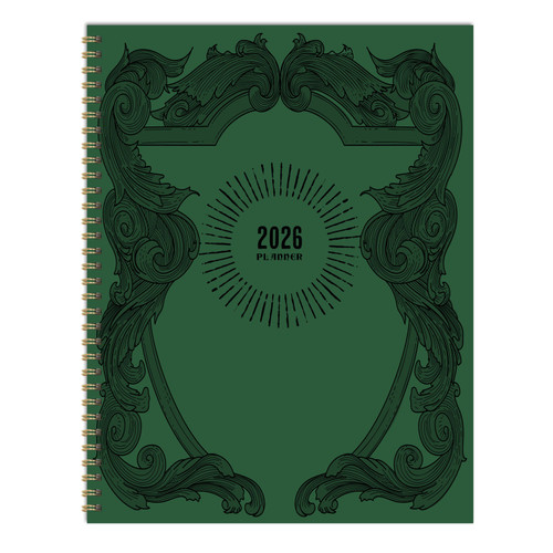 2026 Crest Large Weekly Monthly Planner by , 9798889614395