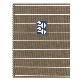 2026 Linen Large Weekly Monthly Planner by , 9798889614432