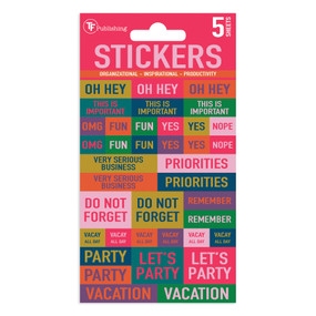 In Any Event Planning Sticker Pack (9781643324647) 