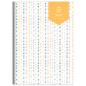 Golden Design Food & Fitness 7.5"x10.25" Weekly Healthy Living Planner (9781643327099) 