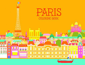 Paris Coloring Book by Min Heo, Gloria Fowler, 9781623260484