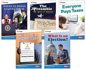 iCivics Grade 3: Leadership & Responsibility 5-Book Set by Multiple Authors, Dona Herweck Rice, Lorin Driggs, Antonio Sacre, 9798330905553