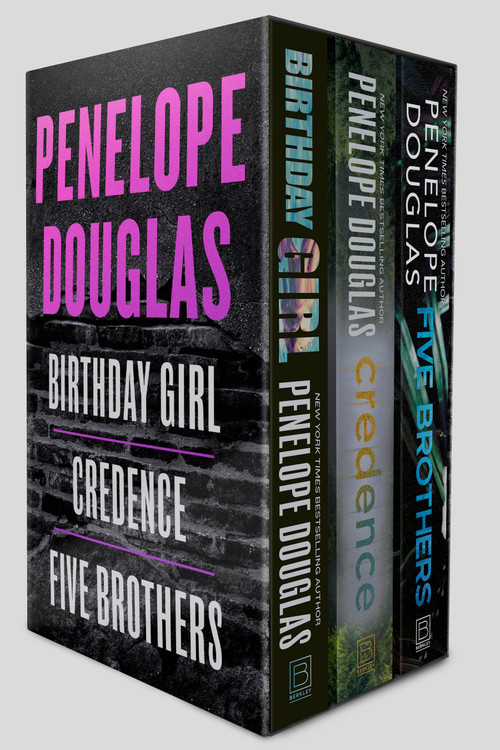 Penelope Douglas 3-Book Boxed Set (Birthday Girl, Credence, and Five Brothers) by Penelope Douglas, 9798217190843