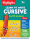 Learn to Write Cursive Big Fun Workbook by Highlights, 9781639624546