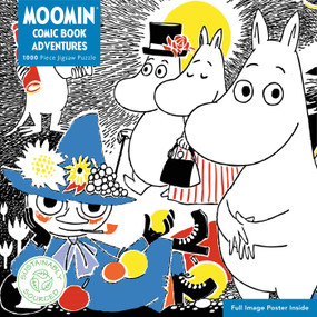 Adult Sustainable Jigsaw Puzzle: Moomin: Comic Strip, Book One (1000-pieces. Ethical, Sustainable, Earth-friendly) by Flame Tree Studio, 9781804172858