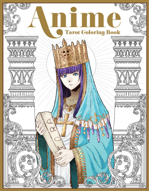 The Anime Tarot Coloring Book by Ann  McCalla, Mercenary   of Dunna, 9798337401751