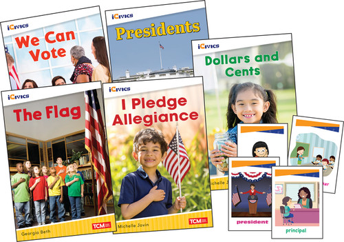 iCivics Grade K: Leadership & Responsibility 5-Book Set + Game Cards by Multiple Authors, 9781087668246
