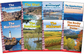 Explore The United States' Regions From the Appalachians to the Rockies: Social Studies Readers 8-Book Set by Multiple Authors, Heather E. Schwartz, Lorin Driggs, Amanda Jackson Green, Heather Schwartz, 9798330903238