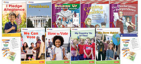 American Democracy, Voting, & Elections 9-Book Set plus 2-Card Decks for Grades K-1 by Multiple Authors, Michelle Jovin, Mary Kate Bolinder, Elise Wallace, 9798330903597