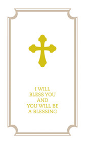 I Will Bless You and You Will Be a Blessing, Commemorative Wedding Booklet, Gift Edition by Church Publishing Incorporated, 9781640655133