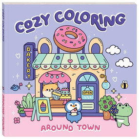 Art Maker Cozy Coloring Around Town by Hinkler, 9781488972423