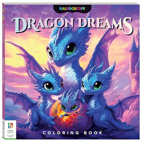Kaleidoscope Coloring Book: Dragon Dreams by Hinkler, 9781488972188