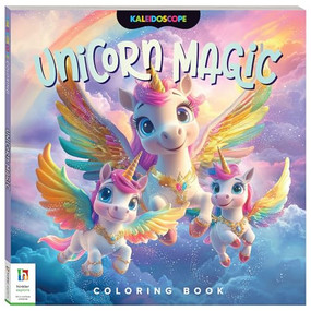 Kaleidoscope Coloring Book: Unicorn Magic by Hinkler, 9781488972195