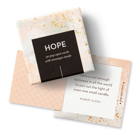 ThoughtFulls: Hope (30 Pop-Open Cards with Messages Inside) by COMPENDIUM, 9781966077251