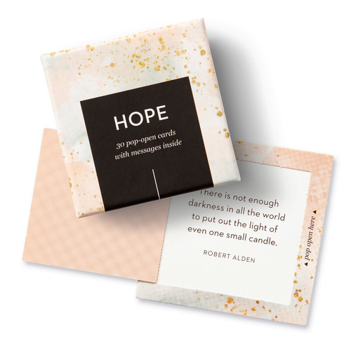 ThoughtFulls: Hope (30 Pop-Open Cards with Messages Inside) by COMPENDIUM, 9781966077251