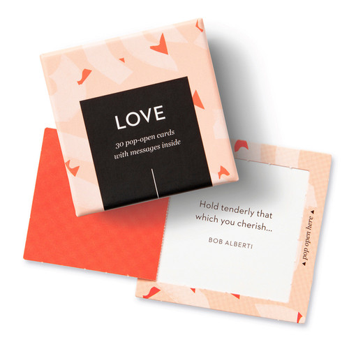 ThoughtFulls: Love (30 Pop-Open Cards with Messages Inside) by COMPENDIUM, 9798217212309