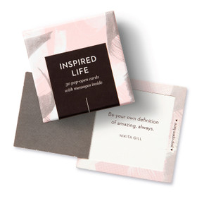 ThoughtFulls: An Inspired life (30 Pop-Open Cards with Messages Inside) by COMPENDIUM, 9798217212316