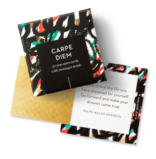 ThoughtFulls: Carpe Diem (30 Pop-Open Cards with Messages Inside) by COMPENDIUM, 9798217212323