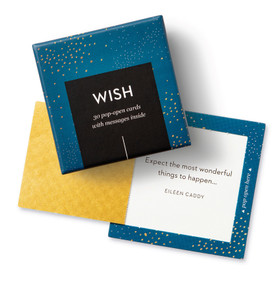 ThoughtFulls: Wish (30 Pop-Open Cards with Messages Inside) by COMPENDIUM, 9798217212385