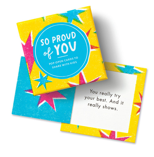ThoughtFulls for Kids: So Proud Of You (Pop-Open Cards to Share with Kids) by COMPENDIUM, 9781966077725