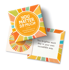ThoughtFulls for Kids: You Matter So Much (Pop-Open Cards to Share with Kids) by COMPENDIUM, 9781966077626