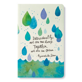Write Now Journal: "Individually, we are one drop. Together, we are an ocean." -Ryunosuke Satoro by COMPENDIUM, 9781966077442