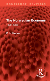 The Norwegian Economy (1920-1980) by Fritz Hodne, 9781041141020