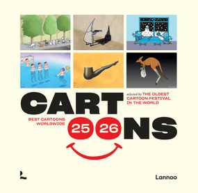 Cartoons 2025/2026 (Best cartoons worldwide selected by the oldest cartoon festival in the world) (Dutch; Flemish Edition) by Cartoonfestival Knokke Heist, 9789059960244