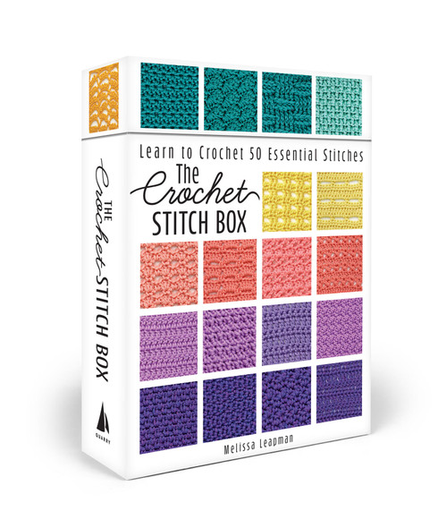 The Crochet Stitch Box (Learn to Crochet 50 Essential Stitches-Includes How-To Booklet and Card Deck!) by Melissa Leapman, 9781577157762