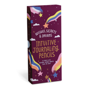 Intuitive Journaling Pencils (Wishes, Secrets, and Dreams Pencil Set, 10 Pencils with Journal Prompts) by Em & Friends, 9781642464245