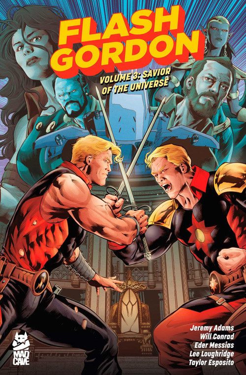 Flash Gordon Vol. 3 (Savior of the Universe) by Jeremy Adams, Eder Messias, Will Conrad, Lee Loughridge, Taylor Esposito, 9781545823699