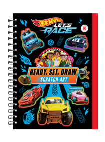 Hot Wheels Let's Race: Ready, Set, Draw - Scratch Art by Mattel, 9781640365964