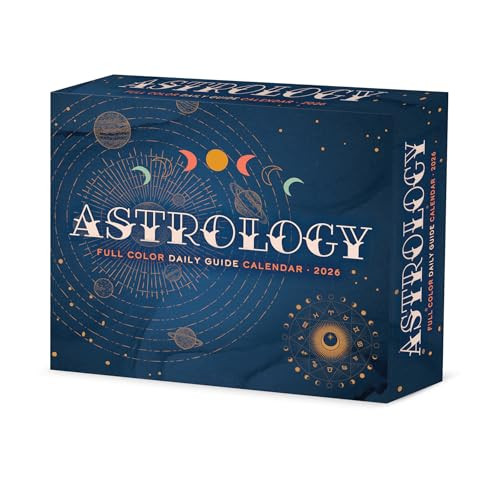 Astrology 2026 5.4" x 6.2" Box Calendar by Willow Creek Press, 9781549255144