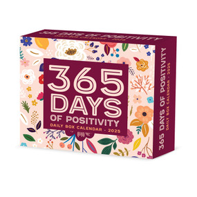 365 Days of Positivity 2026 5.4" x 6.2" Box Calendar by Willow Creek Press, 9781549253874