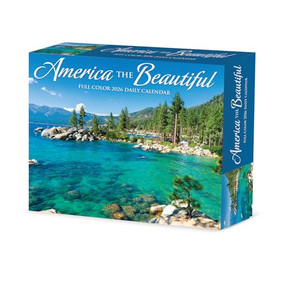 America the Beautiful 2026 5.4" x 6.2" Box Calendar by Willow Creek Press, 9781549253898