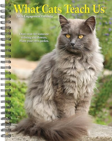 What Cats Teach Us 2026 6.5" x 8.5" Engagement Calendar by Willow Creek Press, 9781549254666