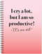 So Productive 6" x 8" Undated Journal by Willow Creek Press, 9781549255076