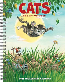Cats by Gary Patterson 2026 6.5" x 8.5" Engagement Calendar by Gary Patterson, 9781549254604
