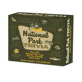 National Park Trivia 2026 5.4" x 6.2" Box Calendar by Willow Creek Press, 9781549254314