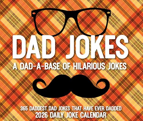 Dad Jokes 2026 5.4" x 6.2" Box Calendar by Willow Creek Press, 9781549254109