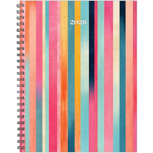 Super Stripe 2026 8.5" x 11" Weekly Monthly Softcover Planner by Willow Creek Press, 9781549257384