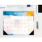 Abstract Art 2026 22" x 17" Large Monthly Deskpad by Willow Creek Press, 9781549257193