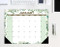 Eucalyptus 2026 22" x 17" Large Monthly Deskpad by Willow Creek Press, 9781549257223
