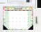 Succulents 2026 22" x 17" Large Monthly Deskpad by Willow Creek Press, 9781549257285