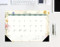 Botanical Garden 2026 17" x 12" Small Monthly Deskpad by Willow Creek Press, 9781549257094
