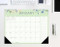 Wildflowers 2026 22" x 17" Large Monthly Deskpad by Willow Creek Press, 9781549257308